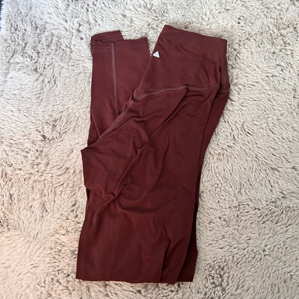 Maroon Leggings